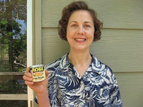 Pam - Last Place Award - a can of Pig Brains!